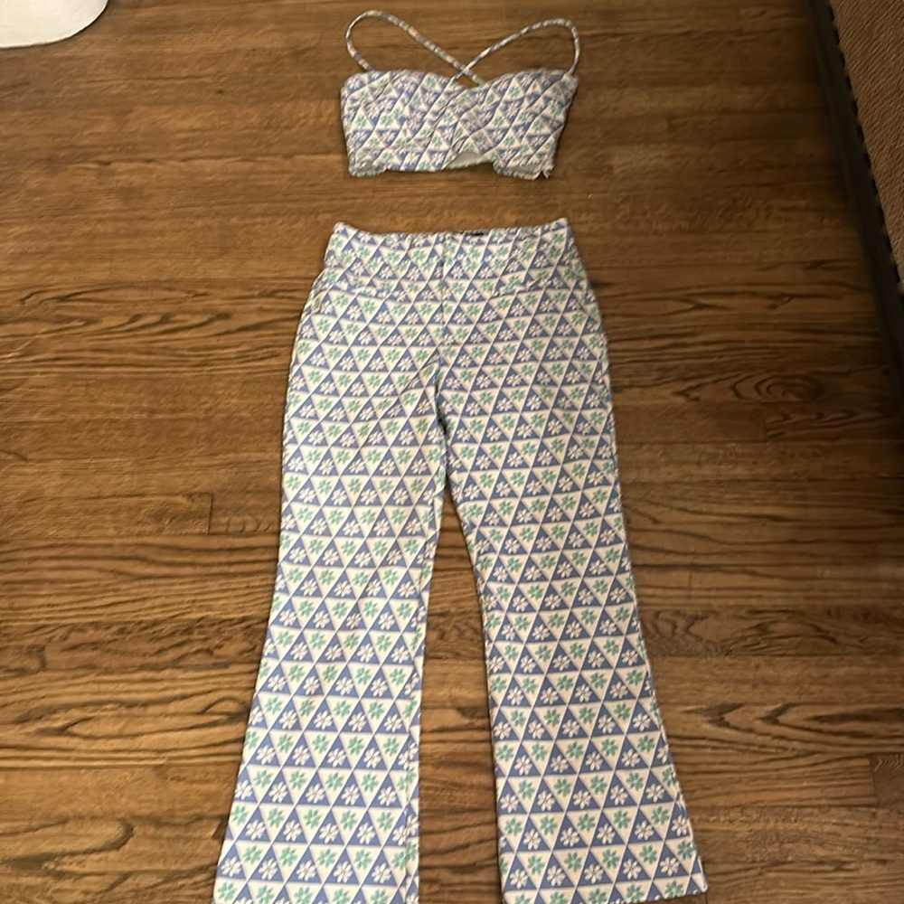 Zara pant set Size M